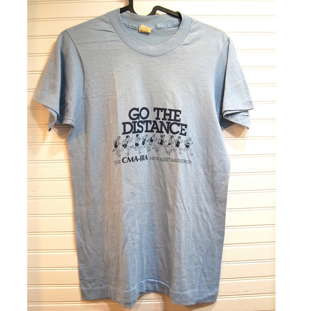 Vintage Merrill Lynch t-shirt Small Single-stitch Screen Stars tee Running shirt